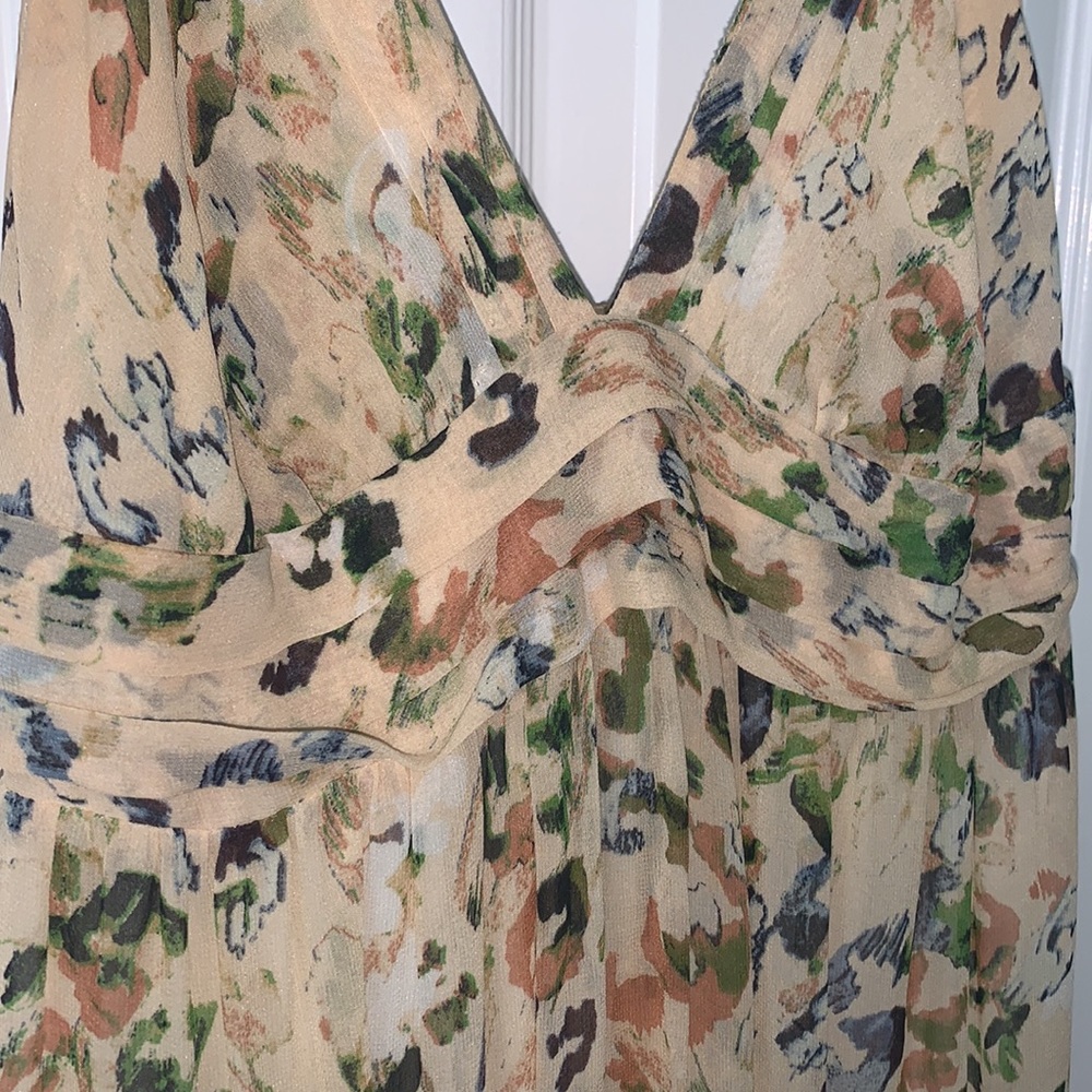 Rory Beca Multi Color Leopard Print Maxi Xs - image 5